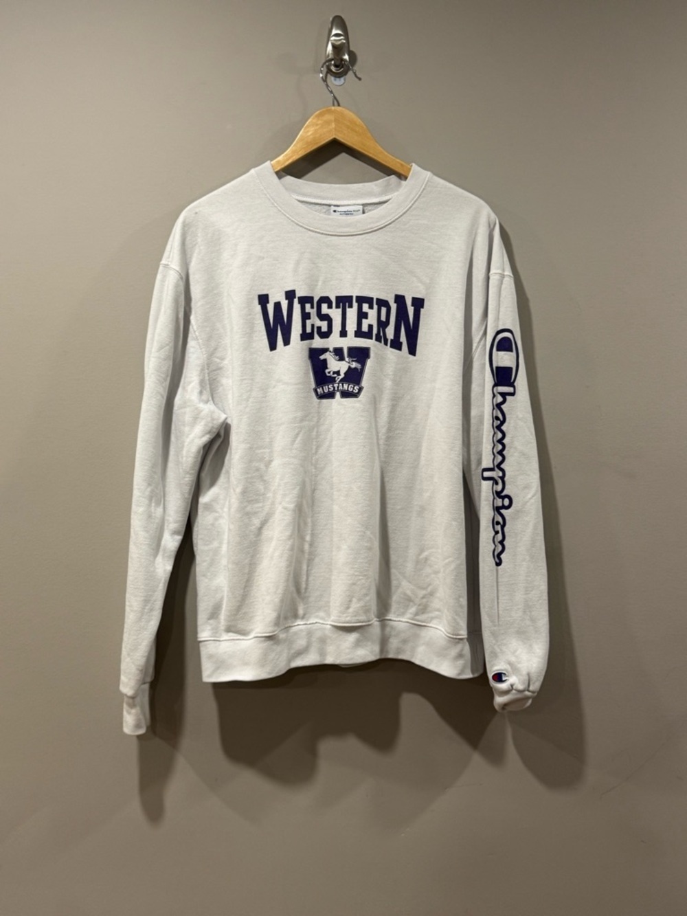 Western University Mustangs Comfy Crew Sweater